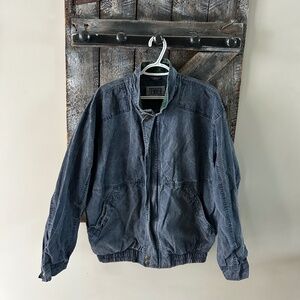 Men's Vintage Denver Hayes Full Zipper Light Weight Jacket